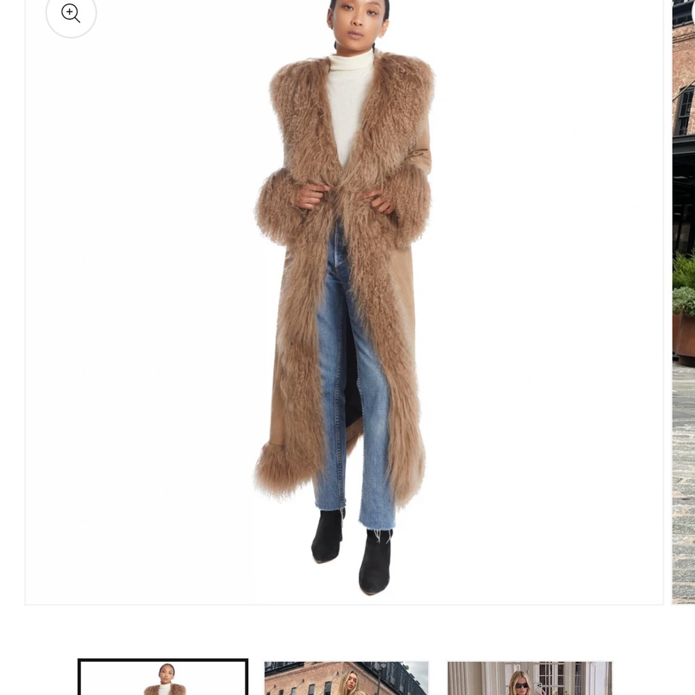 Susanna Chow Dorothy Suede Maxi Sand